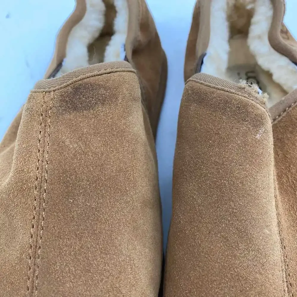 UGG Brown Suede Romeo II Slippers | Men’s US 10